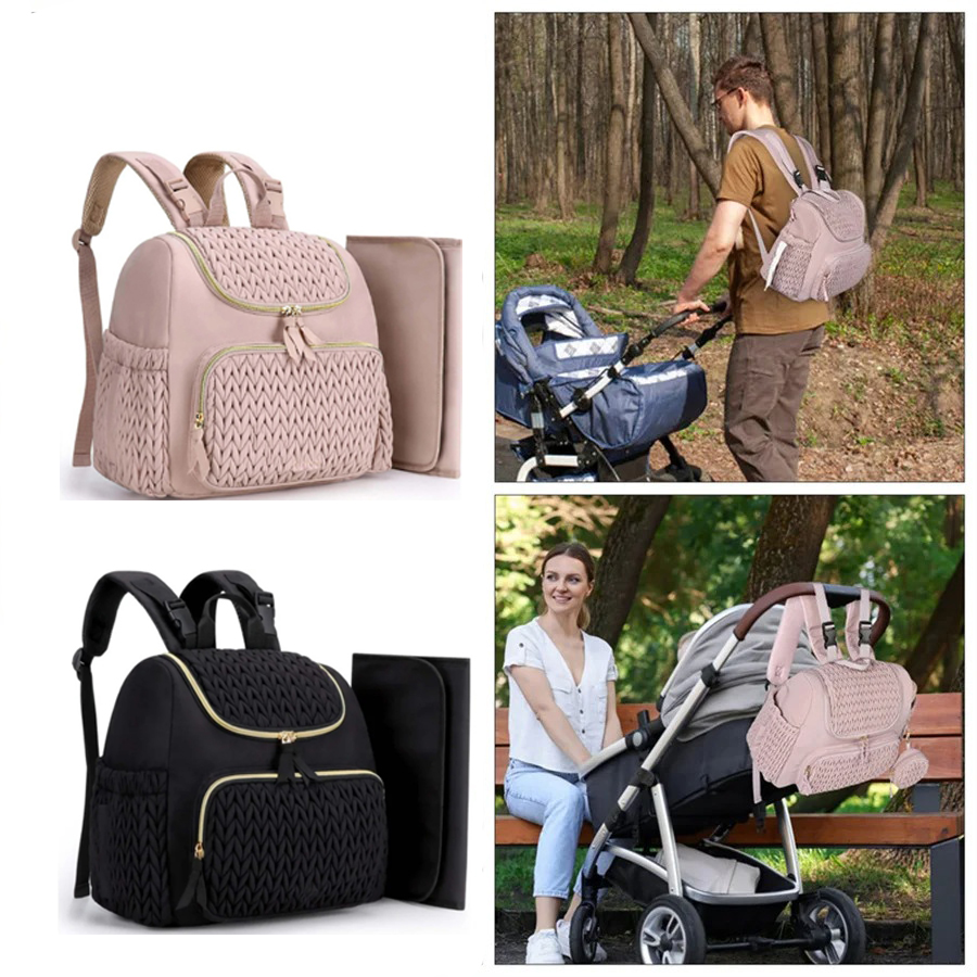 Backpack Diaper Bag - Mochila de Maternidade de Grande Capacidade