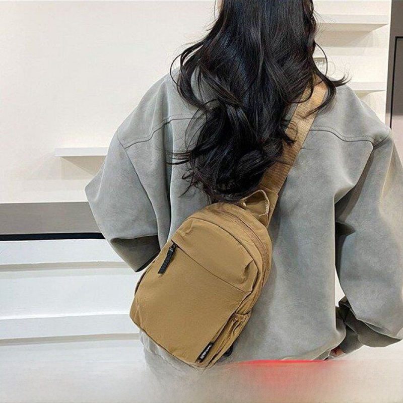 Canvas Backpack Casual - Nova Bolsa Transversal de Tecido Oxford