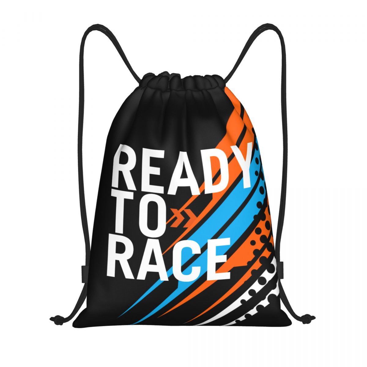 Drawstring Gym Bag - Mochila com cordão para mulheres, mochila