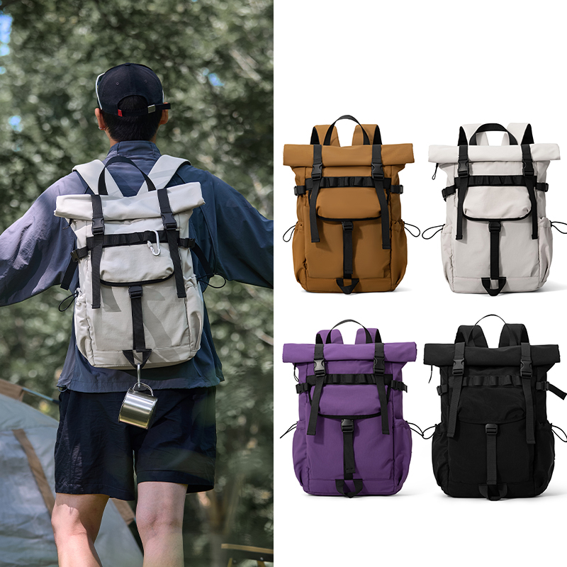 Nova Mochila Masculina Expandí - Canvas Backpack Casual avaliação e preço