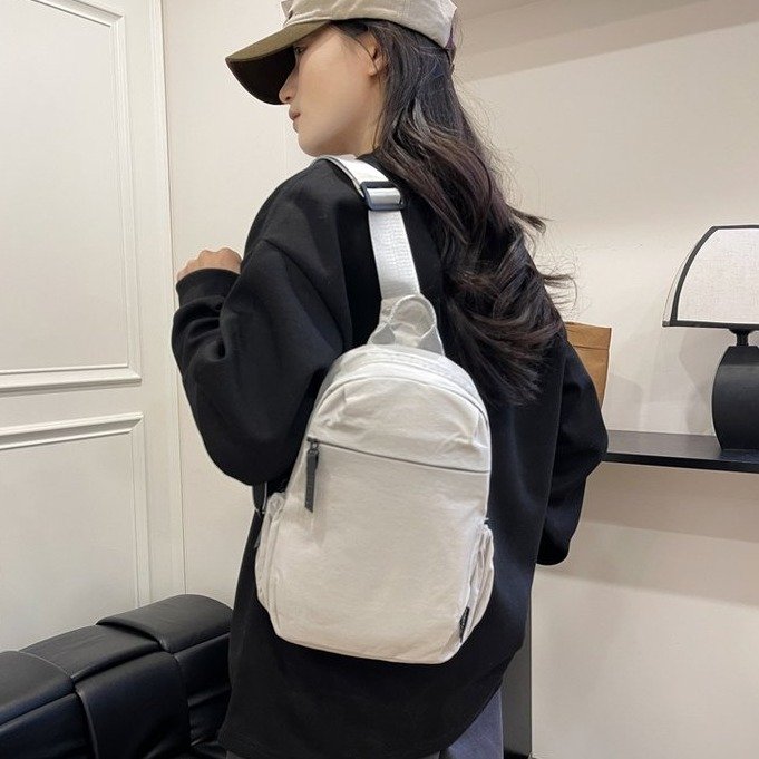 Nova Bolsa Transversal de Teci - Canvas Backpack Casual avaliação e preço