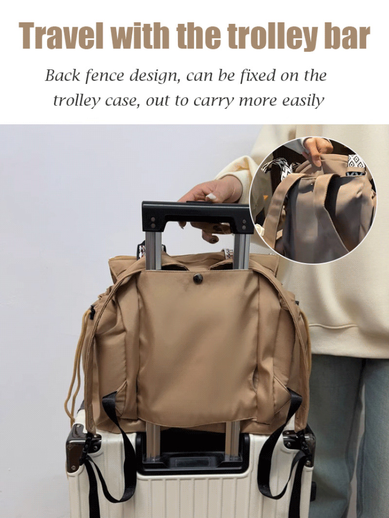 Mochila Multifuncional Feminin - Backpack Diaper Bag avaliação e preço